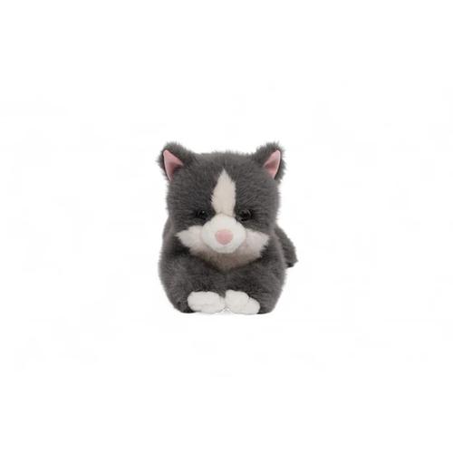 One Love Misty Cat Grey & White Plush