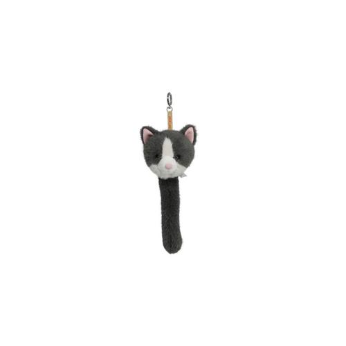 One Love Misty Scout Cat Grey & White Bag Charm One Love Misty Scout Cat Grey & White Bag Charm