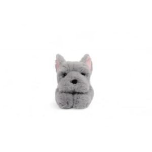 One Love Remy Laying French Bulldog Grey Plush