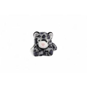One Love Sky Snow Leopard Grey & White Plush