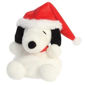 Palm Pals Santa Snoopy 5In