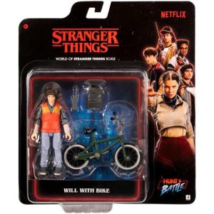 Stranger Things - World Of Core Figure & Bike Packs - Will with Bike (S1)