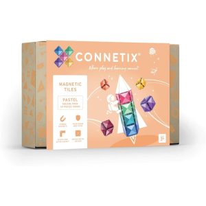 CONNETIX: Pastel Square Pack (40 Pieces)