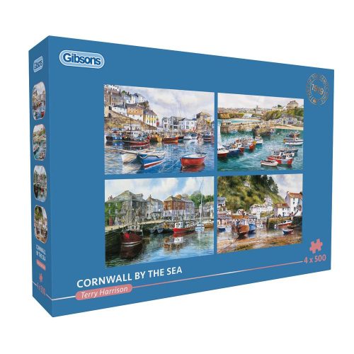 *A Grade* Gibsons: Cornwall by the Sea (4x500 Pieces)