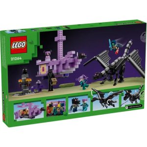 *A Grade* LEGO Minecraft 21264 The Ender Dragon and End Ship