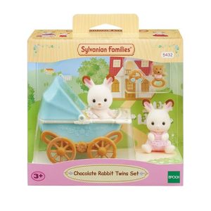 *A Grade* Sylvanian Families Chocolate Rabbit Twins