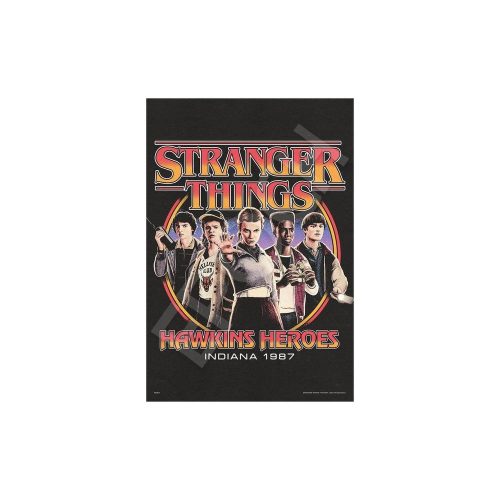 Stranger Things Hawkins Heroes 1000 Piece Puzzle Stranger Things Hawkins Heroes 1000 Piece Puzzle