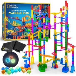 National Geographic 50 pc Glow-in-the-Dark Marble Run by National Geographic