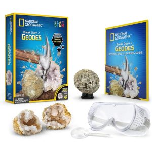 National Geographic Break Your Own Geode - 2pc