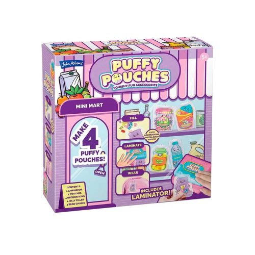 Puffy Pouches Themed Set - Mini Mart Puffy Pouches Themed Set - Mini Mart